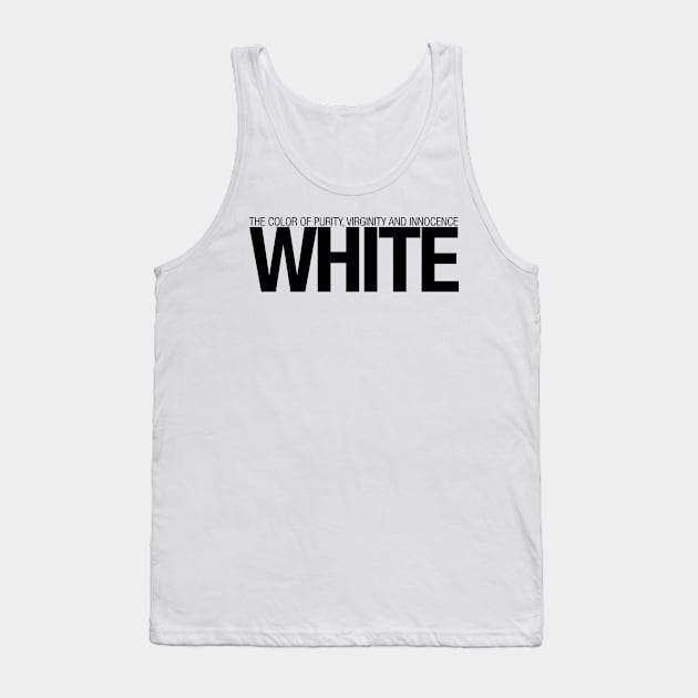 WHITE FEELING Tank Top by RedSheep